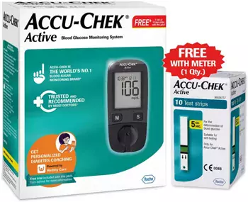 Blood Glucose Meter Kit Test Strips