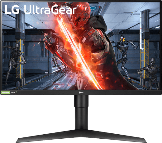 LG 27GL83A-B 27 Inch Ultragear QHD NVIDIA G-SYNC Compatible Gaming Monitor, Black