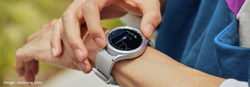 Samsung Galaxy Watch 4 Classic has a battery life of about 40 hours on one charge