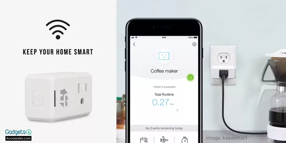 Avatar Controls Alexa Smart Plugs, WiFi Outlet Socket, Smart Outlets Remote Control Timer/On/Off Switch, Work with Google Home/IFTTT, App Control, ETL