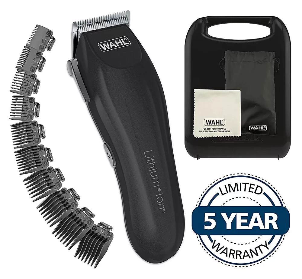 Wahl Clipper Lithium-ion Cordless Haircutting Rechargeable Grooming and Trimming Kit